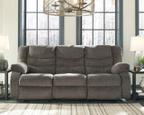 Tulen Gray Reclining Sofa and Recliner (Online Special Price) - Ornate Home