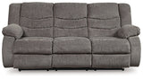 Tulen Gray Reclining Sofa and Recliner (Online Special Price) - Ornate Home