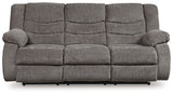 Tulen Gray Reclining Sofa and Recliner - Ornate Home