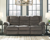 Tulen Gray Reclining Sofa and Recliner - Ornate Home