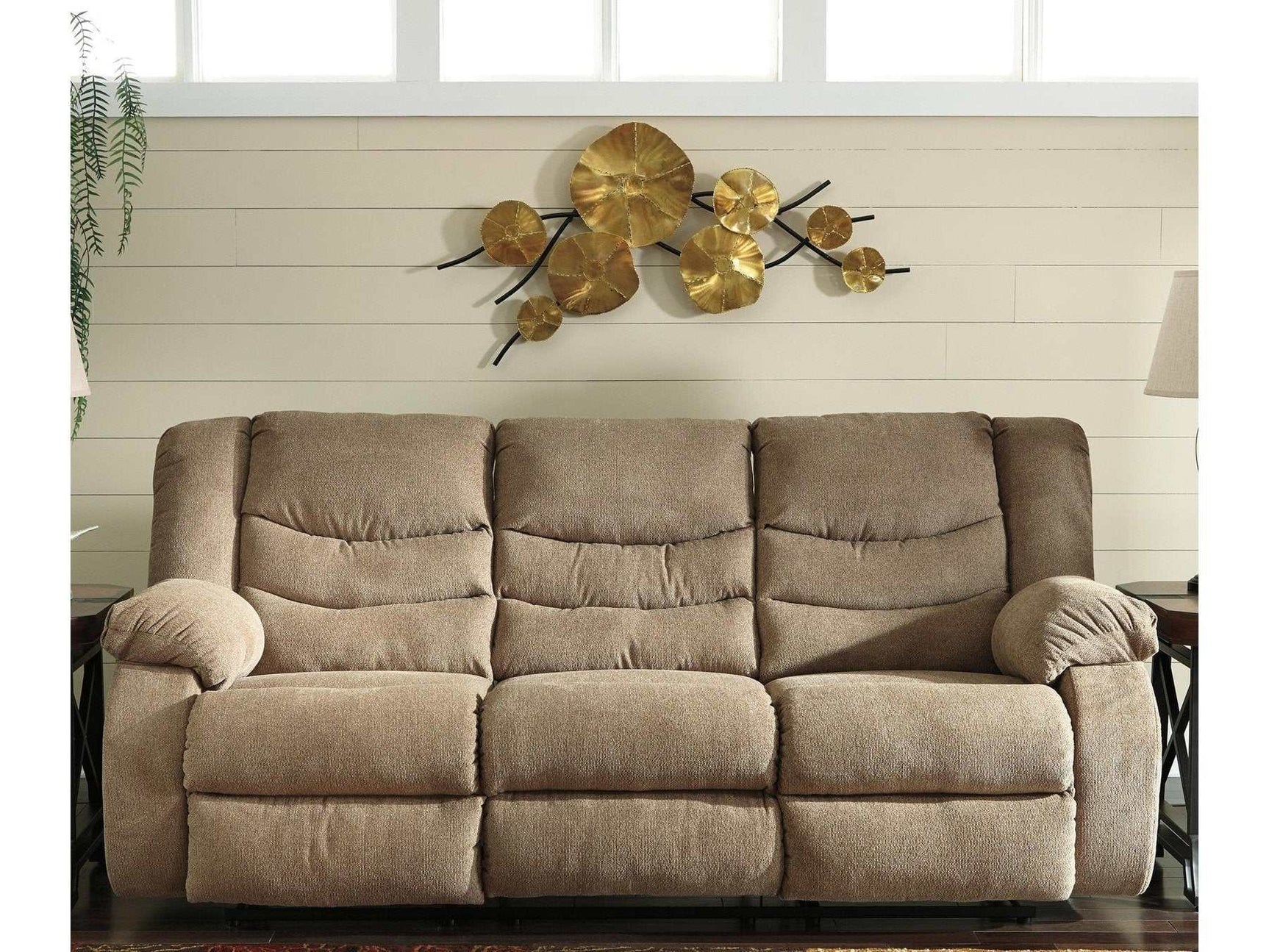 Tulen Manual Reclining Sofa (Online Special Price) - Ornate Home