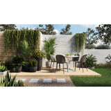 Tuli Light Grey Café Table - Ornate Home