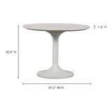 Tuli Light Grey Café Table - Ornate Home