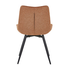 Tulipana Brown Side Chair (Set of 2) - Ornate Home