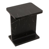 Tullia Black Accent Table - Ornate Home