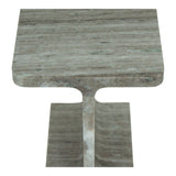 Tullia Taupe Accent Table - Ornate Home