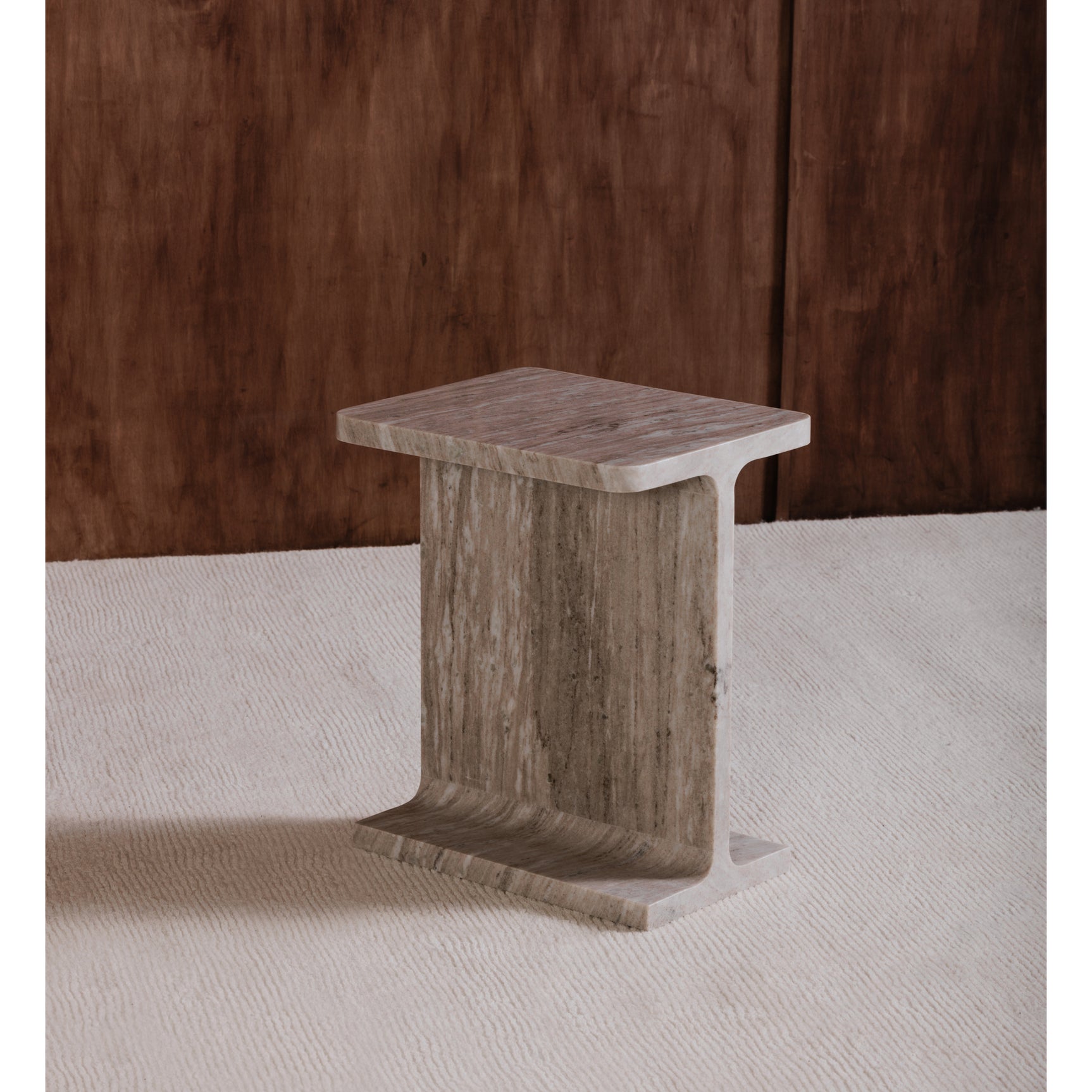 Tullia Taupe Accent Table - Ornate Home