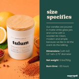 Tulum 5.3oz Soy Candle