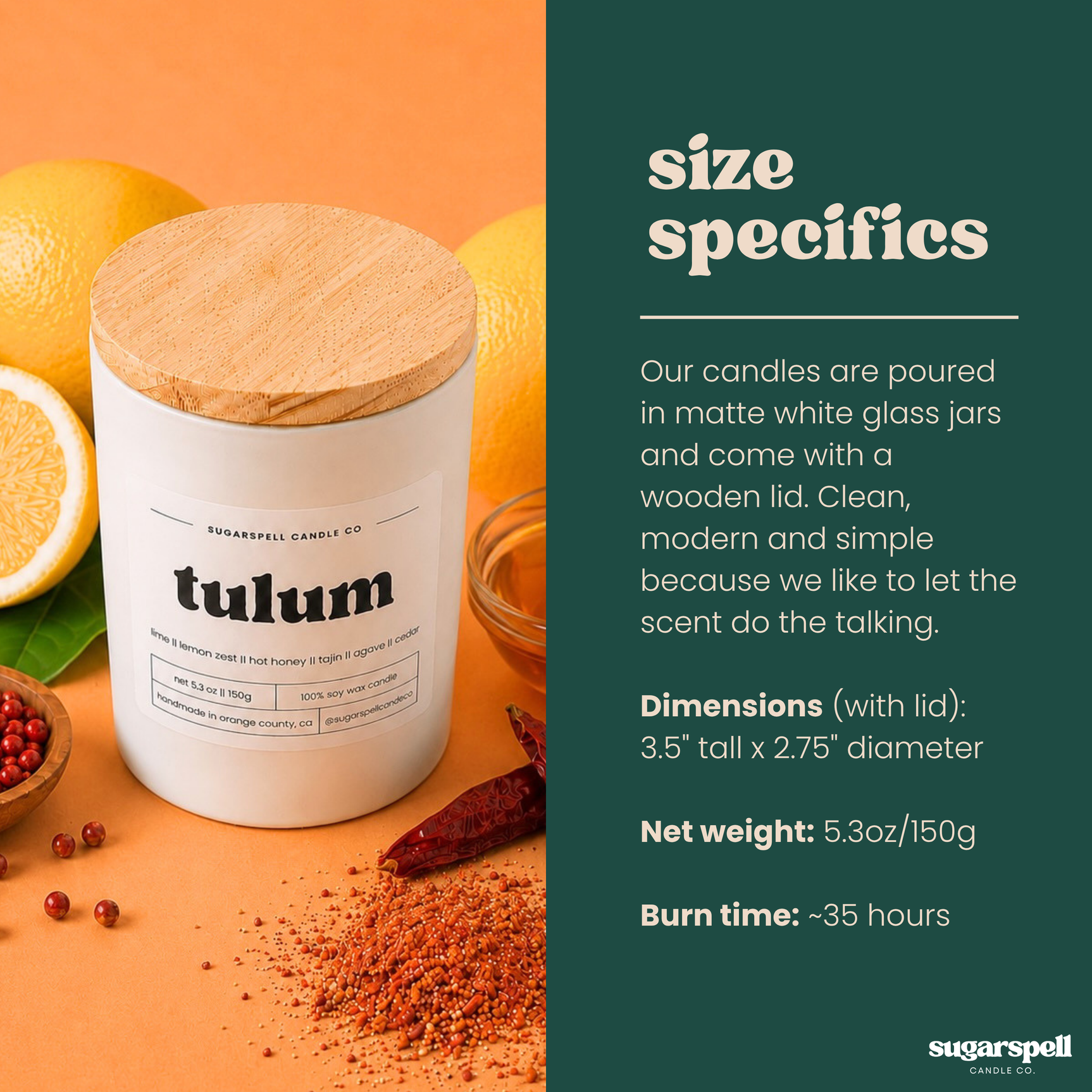 Tulum 5.3oz Soy Candle