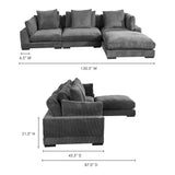 Tumble Grey Lounge Modular Sectional - Ornate Home