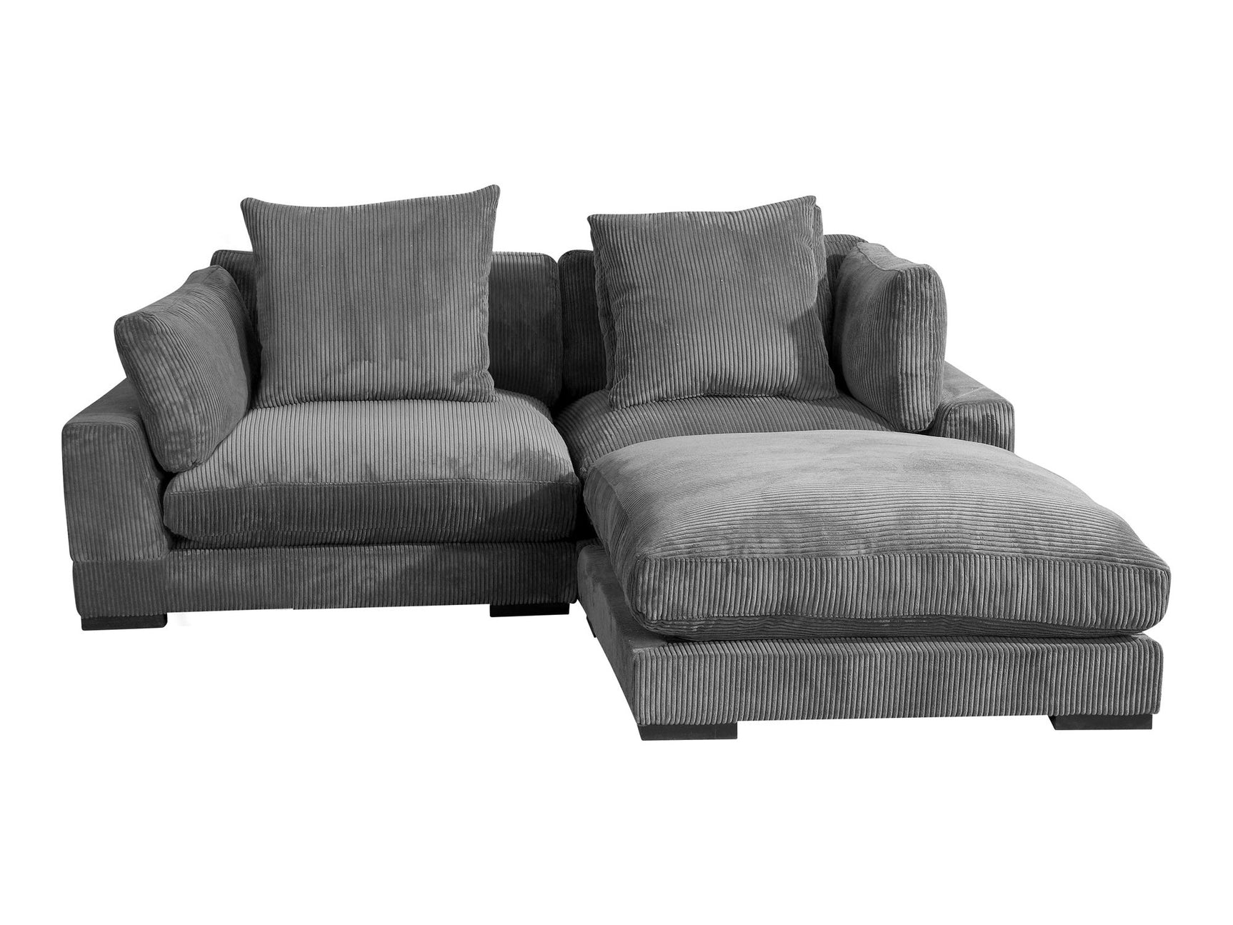 Tumble Grey Nook Modular Sectional - Ornate Home