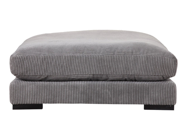 Tumble Grey Ottoman - Ornate Home