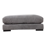 Tumble Grey Ottoman - Ornate Home