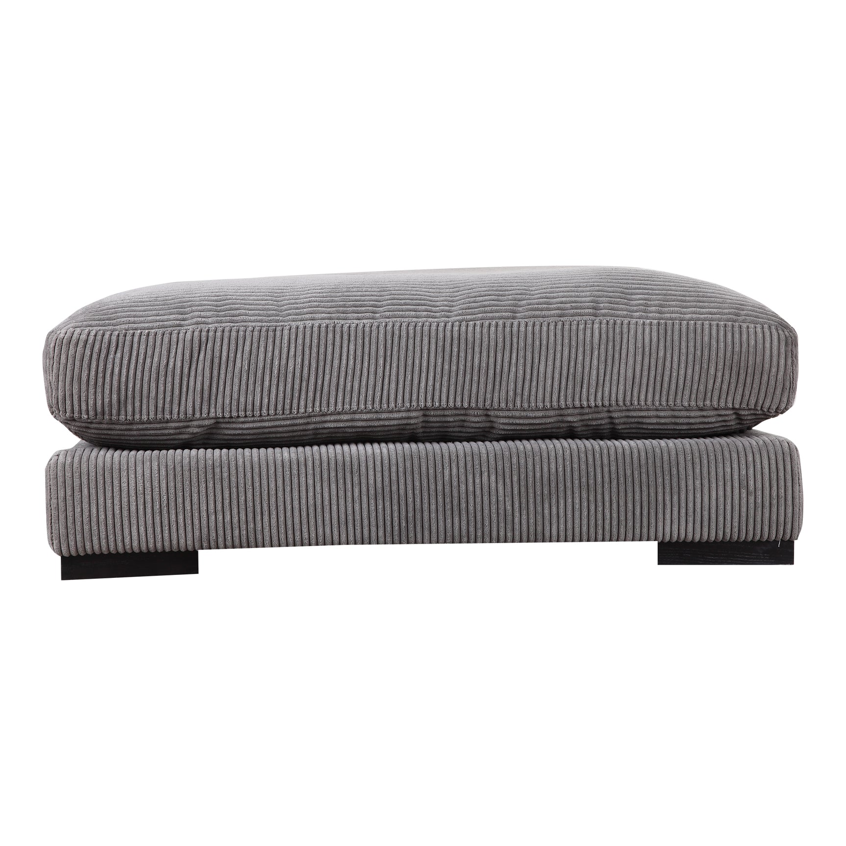 Tumble Grey Ottoman - Ornate Home