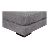 Tumble Grey Ottoman - Ornate Home