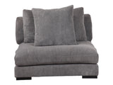 Tumble Grey Slipper Chair - Ornate Home