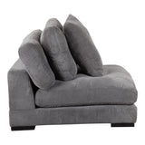 Tumble Grey Slipper Chair - Ornate Home