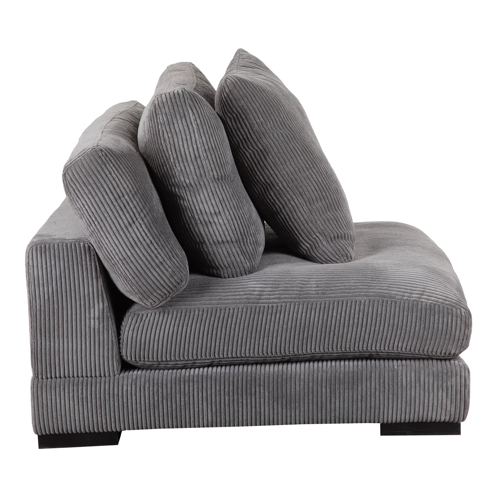 Tumble Grey Slipper Chair - Ornate Home