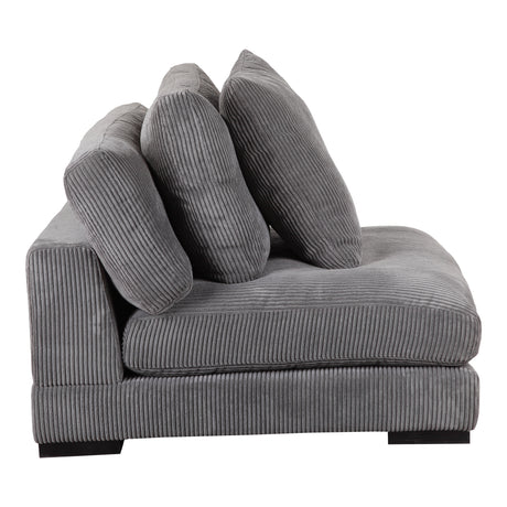 Tumble Grey Slipper Chair - Ornate Home