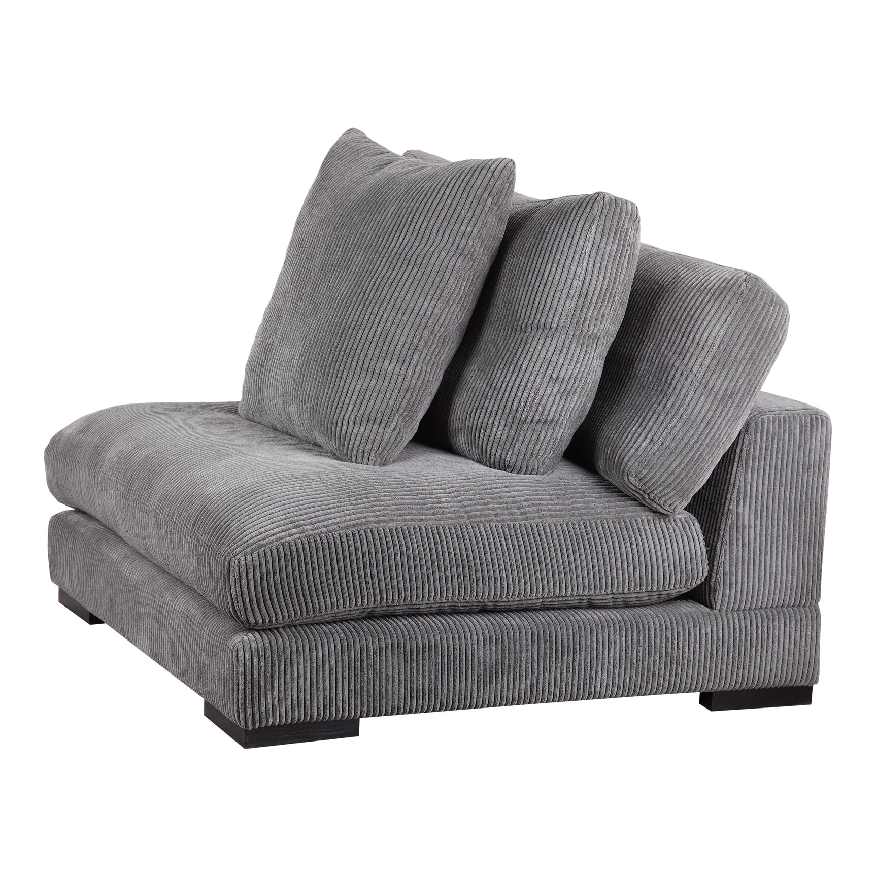 Tumble Grey Slipper Chair - Ornate Home