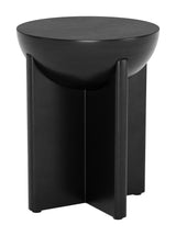 Tume Black Side Table - Ornate Home