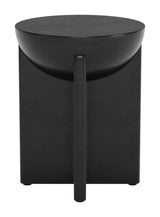 Tume Black Side Table - Ornate Home