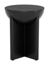 Tume Black Side Table - Ornate Home