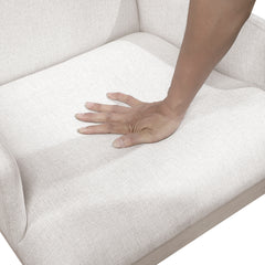 Tundra Beige Arm Chair - Ornate Home