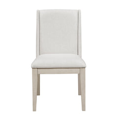 Tundra White Side Chair - Ornate Home