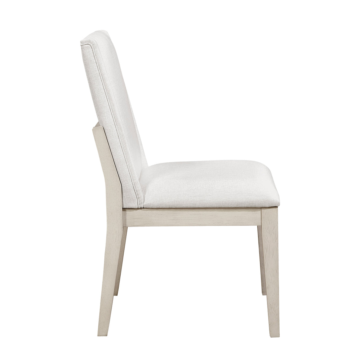 Tundra White Side Chair - Ornate Home