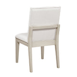 Tundra White Side Chair - Ornate Home