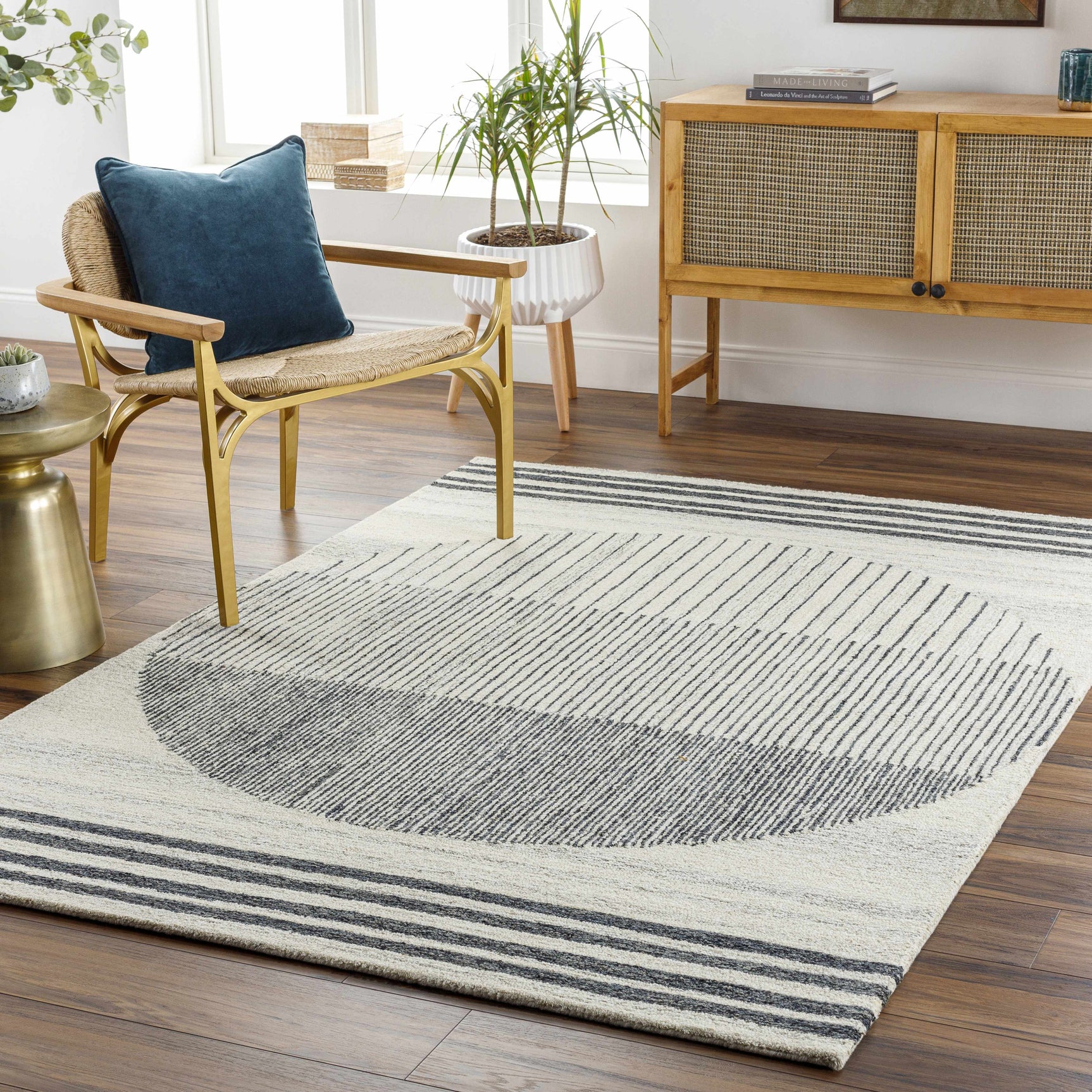 Turgut Modern Wool Rug - Ornate Home