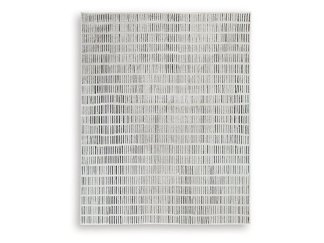 Turinwith Ivory/Black Large Rug - Ornate Home