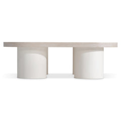 Turo Bone/Fossil Cocktail Table - Ornate Home