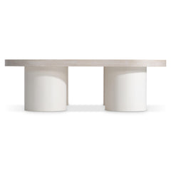 Turo Bone/Fossil Cocktail Table - Ornate Home