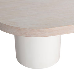 Turo Bone/Fossil Cocktail Table - Ornate Home