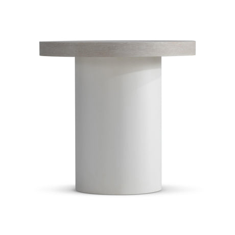 Turo Fossil/Bone Side Table - Ornate Home