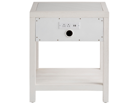 Turo White Sand Nightstand - Ornate Home