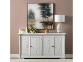 Turquoise Creek Blue/Brown Canvas - Ornate Home