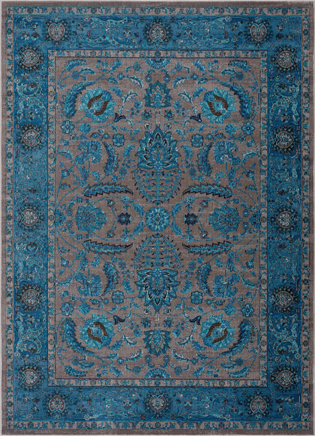 Turquoise Rug MRD4705 - Limited Edition - Ornate Home
