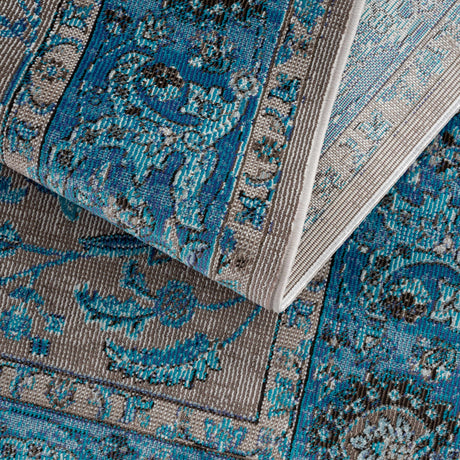 Turquoise Rug MRD4705 - Limited Edition - Ornate Home