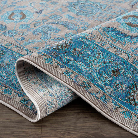 Turquoise Rug MRD4705 - Limited Edition - Ornate Home