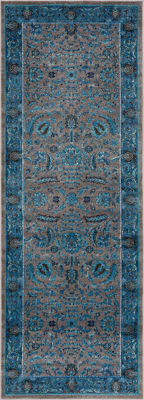 Turquoise Rug MRD4705 - Limited Edition - Ornate Home