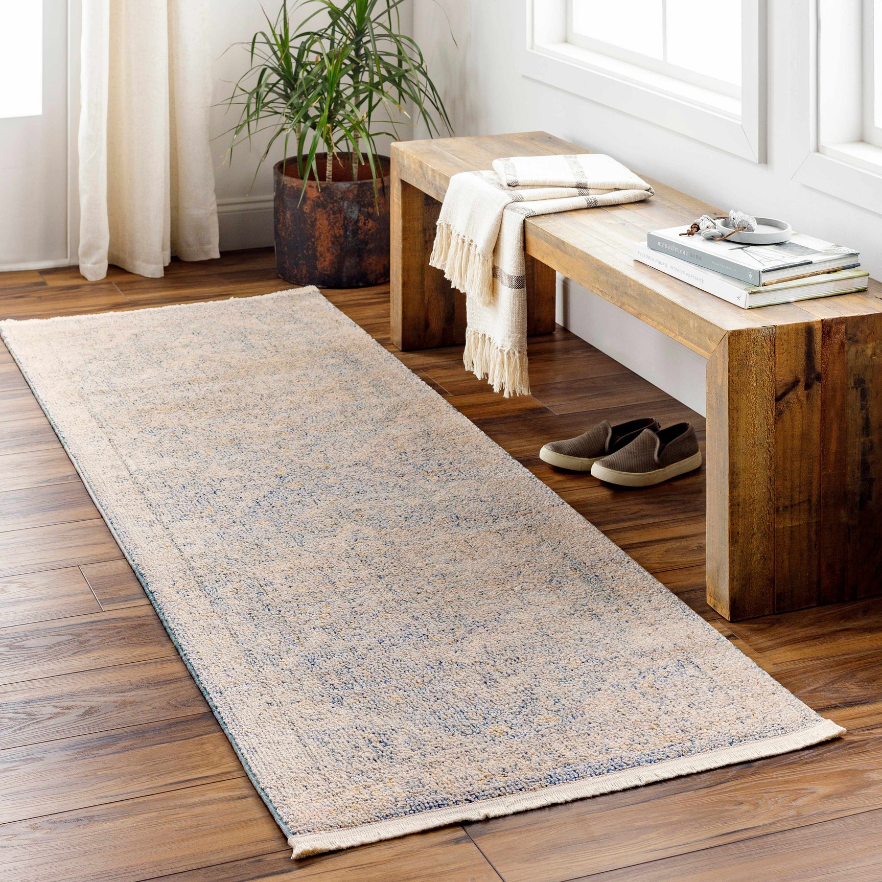Tusa Blue Area Rug - Clearance - Ornate Home