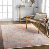 Tusa Red Area Rug - Clearance - Ornate Home