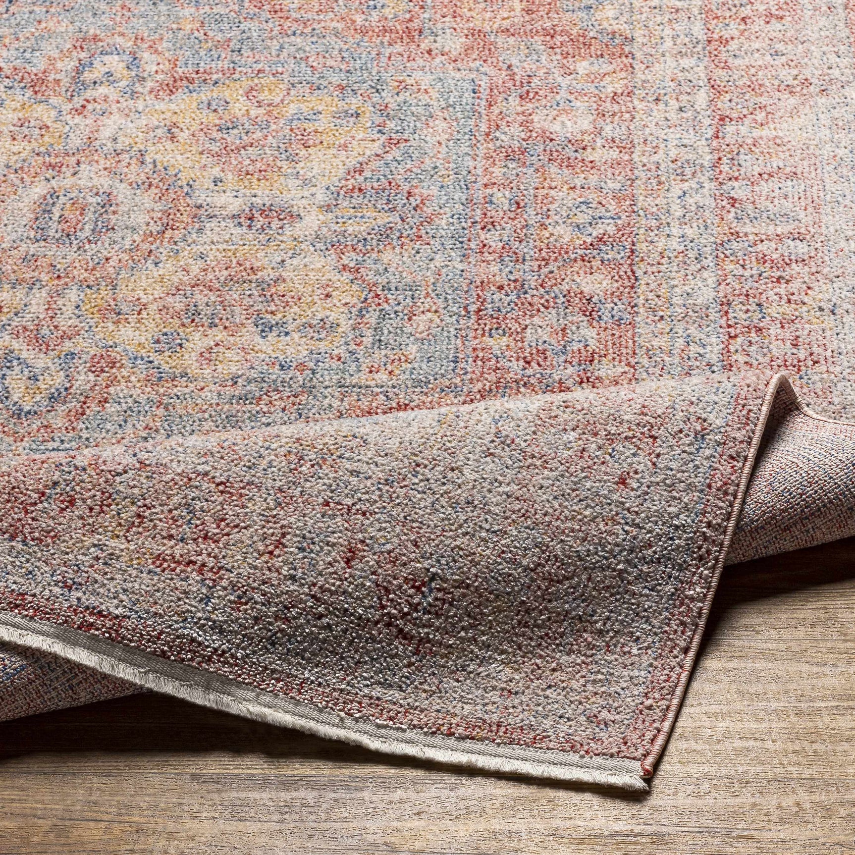 Tusa Red Area Rug - Clearance - Ornate Home