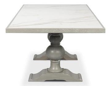 Tuscan Atelier Grey Dining Table - Ornate Home