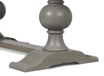 Tuscan Atelier Grey Dining Table - Ornate Home