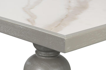 Tuscan Atelier Grey Dining Table - Ornate Home