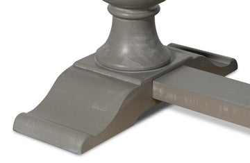 Tuscan Atelier Grey Dining Table - Ornate Home
